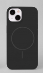 Tagakaaned iLike Apple iPhone 15 Soft Touch Silicone case With Magnetic Black