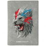Muud kaubad Nimmy Nimmy Raptor Lion Passport/Wallet Case - Gray