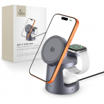 Muud kaubad Tech-Protect  Tech-Protect QI2.2-25W-A48 3in1 Magnetic Wireless Charger - Navy Blue