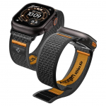 Muud kaubad Spigen Spigen Athlex Air 2 Strap for Apple Watch (44 / 45 / 46 / 49 mm) - Black and Orange