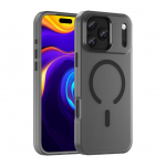 Tagakaaned Hurtel  Magnetic Abrasive iPhone 17 Pro Case Compatible with MagSafe - Matte Black