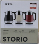 Veekeetja ETA SALE OUT. 918690040 Storio Kettle, Power 2150 W, Capacity 1.7 L, Stainless steel, Beige | SALE OUT. | Storio Kettle | 918690040 | Standard | 2150 W | 1.7 L | Stainless steel | 360&deg; rotational base | Beige | USED