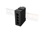 Server &ndash; muud tarvikud Lanberg  Switch PoE Extender 1xIn 3xOut Fast Ethernet Din Rail at 30W metal clips | DIN-FE4-AT-30W