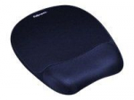 Arvutihiir Fellowes Foam mouse pad with wrist support, dark blue