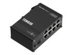 Server &ndash; muud tarvikud Teltonika  Switch | TSW030 | Unmanaged | DIN rail mountable | 10/100 Mbps (RJ-45) ports quantity 8 | Power supply type 2-pin industrial DC power socket