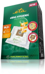 Tolmuimeja tarvik ETA Vacuum cleaner bags Hygienic 960068010 Suitable for all , Gallet bagged vacuum cleaners and others (the list attached), Number of bags 5 + microfilter 155x145 mm