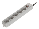 Kaitsel&uuml;liti Gembird  Power Cube SPG3-B-6C surge protector, 5 sockets, 6ft