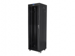 Muud kaubad Lanberg | Rack cabinet 19" free-standing 42U/600x600 (flat pack) with glass door lCD V2 | FF01-6642-12BL | Black