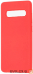 Tagakaaned Evelatus Samsung Galaxy S10 Plus Nano Silicone Case Soft Touch TPU Red