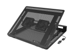 K&otilde;rvaklapid mikrofoniga Natec  | Laptop Cooler Pad, 2 Fans | Tern 2 Plus | Black