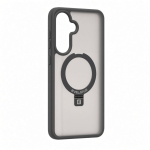 Tagakaaned Evelatus Samsung Galaxy A57 Shield Case With MagSafe & Stand Matte Ring Smoke Grey