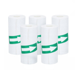 Kaameratarvik Hurtel  HURC-S10 self-adhesive rolls for HURC10/ Wozinsky WDT-01/WDT-02/WDT-03/WDT-04/WDT-05 thermal camera printer - white (5 pcs.)