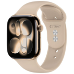 Muu Tech-Protect  Tech-Protect Silicone Strap for Apple Watch 44 / 45 / 46 / 49 mm - Beige