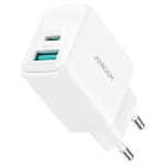 Adaptrid Joyroom 20W Dual-Port (USB A+ USB C) Charger (EU) White