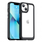 Tagakaaned Hurtel  Outer Space Case iPhone 14 Plus hard cover with a gel frame black