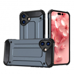 Tagakaaned Hurtel Hybrid Armor iPhone 16 Plus Case - Blue