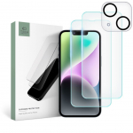 Kaitseklaasid Tech-Protect  Tech-Protect Supreme Set for iPhone 14 2x tempered glass for display / tempered glass for camera