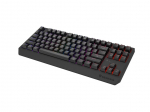 Arvuti klaviatuur Genesis THOR 230 | Mechanical Gaming Keyboard | Wireless | US | Black | 2.4 GHz, Bluetooth, USB | Outemu Red
