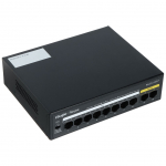 Koduelektroonika Ruijie  Komutators Ruijie RG-ES110F-P 8-Port 10/100Mbps PoE+  110W 2-Port 10/100Mbps Unmanaged