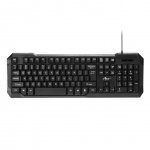 Muu arvutitarvik Art  ART wire keyboard USB A QWERTY AK-46U black