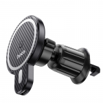 Automaatne hoidja Hoco  Wireless car phone holder compatible with Magsafe Hoco 15W air vent CA85 black
