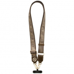 S&uuml;learvuti kott Guess GUESS universal strap GUUCNP4DGMW (4G PU Strap Tether Patch Strass Metal Logo) brown