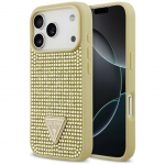 Muud kaubad Guess  Guess Rhinestone Triangle Logo iPhone 17 Pro Case - Gold