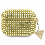 Muud kaubad Guess  Guess Rhinestone Triangle AirPods Pro Case - Gold