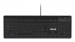 Arvuti klaviatuur Asus KEYBOARD KU100 BLACK/EST 90XB05E0-BKB050