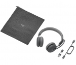K&otilde;rvaklapid Logitech  HEADSET ZONE 2 WIRELESS/GRAPHITE 981-001311