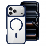 Tagakaaned Roar  ROAR case MAG BUMPER compatible with MagSafe for IPHONE 16 Pro Max navy blue
