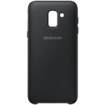 Tagakaaned Samsung - J6 2018 J600 Dual Layer Cover EF-PJ600CBEGWW Black