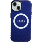 Tagakaaned Audi  Audi IML Big Logo MagSafe case for iPhone 15 / 14 / 13 - blue