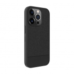 Tagakaaned iLike Apple iPhone 14 Pro Plastic Leather Back Cover Black