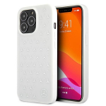 Tagakaaned Mercedes-Benz  Mercedes Silver Stars Pattern Case for iPhone 13 Pro / iPhone 13 - White