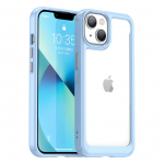 Tagakaaned Hurtel  Outer Space Case iPhone 14 Plus hard cover with gel frame blue