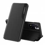 Tagakaaned Hurtel  Eco Leather View Case Elegant Flip Cover Stand Function Poco M4 Pro 5G Black