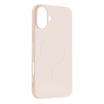 Tagakaaned Hurtel  Liquid Silicone Case MagSafe for iPhone 16 Pro - light pink