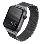 Tagakaaned UNIQ Uniq Dante Stainless Steel strap for Apple Watch 1/2/3/4/5/6/7/8/SE/SE2 38/40/41mm - graphite