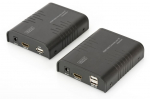 &Uuml;leminek Digitus HDMI KVM Extender over IP, Set DS-55202