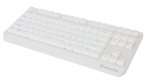 Arvuti klaviatuur Genesis THOR 230 | Mechanical Gaming Keyboard | Wireless | US | White | 2.4 GHz, Bluetooth, USB | Outemu Red