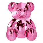 Muu telefoni lisavarustus OEM  Phone stand BEAR - stick-on - pink