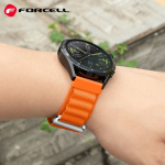Rihm Forcell  Strap to Samsung Galaxy Watch Forcell F-Design FS05 polyester fiber buckle 22 mm orange
