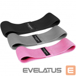 Muud kaubad Wozinsky Wozinsky set of 3x fabric bands resistance bands mini band for yoga fitness crossfit exercises (WFB-01)