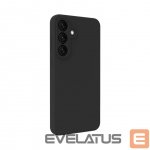 Tagakaaned Evelatus Samsung Galaxy S25 FE Premium Magnetic Soft Touch Silicone Case Black