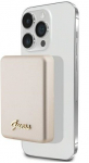 V&auml;line aku Guess Powerbank 3000mAh MagSafe Metal Script Logo Gold