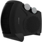 Radiaator CECOTEC  ReadyWarm 2000 Max Dual Black | Fan heater | 2000 W | Number of power levels 3 | Suitable for rooms up to 20 m&sup2; | Black