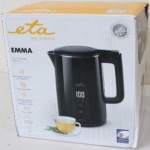 Veekeetja ETA  SALE OUT.  559590010 Emma Electric kettle, 1.5 L, White | SALE OUT. |  Kettle | 559590010 Emma | Electric | 2200 W | 1.5 L | Stainless steel | 360&deg; rotational base | White | DAMAGED PACKAGING