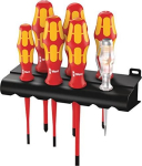 Kodu ja remondi jaoks Wera  Wera 160 iS / 7 rack screwdriver set -&nbsp;Kraftform Plus + voltage tester