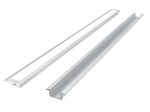 Teine toode led line prime  LED profilu komplekts  3 m  padzilinajuma  anodets  ar opala vaku un vaciniem 218086 (5905378218086)